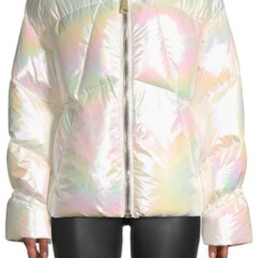 Iridescent Puffer Jacket - Picture 2 of 6